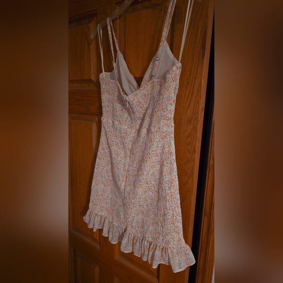 Mable Floral Cutout Spaghetti Strap Mini Dress - Picture 9 of 16